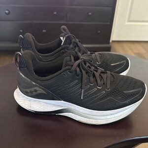 Women's Black Performance Sneakers